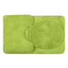 Dywaniki łazienkowe WENUS 3 elementy zielone
